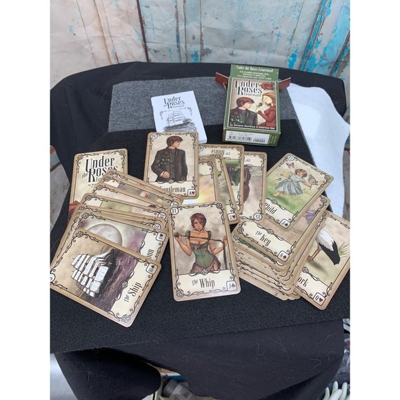 Under The Roses Lenormand Oracle Cards by Kendra Hurteau and Katrina Hill, 39 Ca - Picture 4 of 4